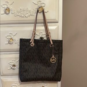 Michael Kors Dark Brown Signature Tote